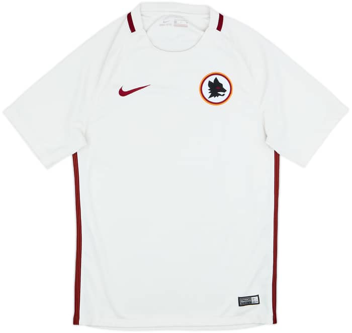2016-17 Roma Away Shirt Dzeko #9 - 9/10 - (S)