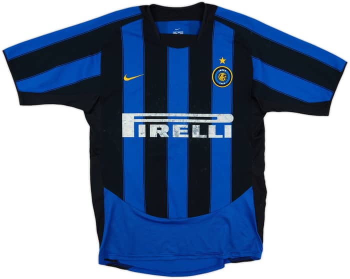 2003-04 Inter Milan Home Shirt F. Cannavaro #17 - 4/10 - (S)