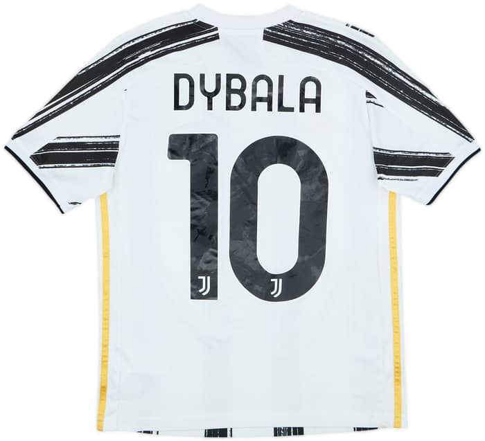 2020-21 Juventus Home Shirt Dybala #10 - 5/10 - (L.Boys)