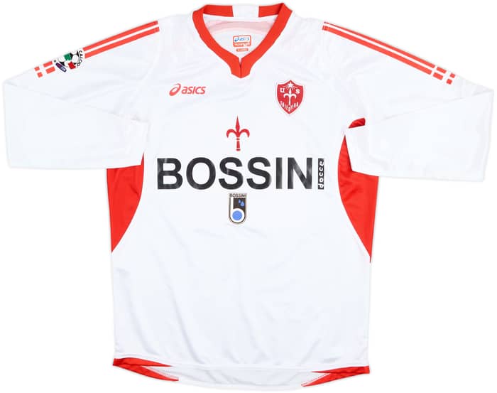 2006-07 Triestina Match Issue Away L/S Shirt Kalambay #22