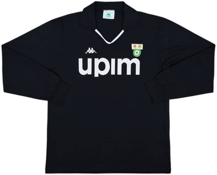 1990-91 Juventus Away L/S Shirt #10 - 7/10 - (XL)
