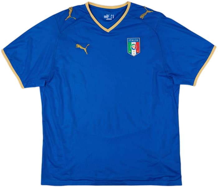 2007-08 Italy Home Shirt - 4/10 - (XL)