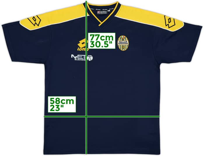 2000-02 Hellas Verona Lotto Training Shirt - 6/10 - (XL)