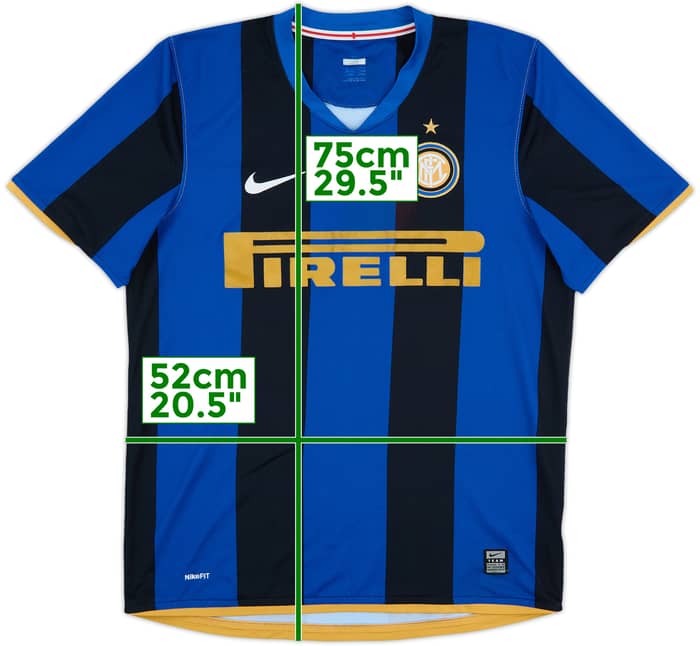 2008-09 Inter Milan Home Shirt - 5/10 - (M)