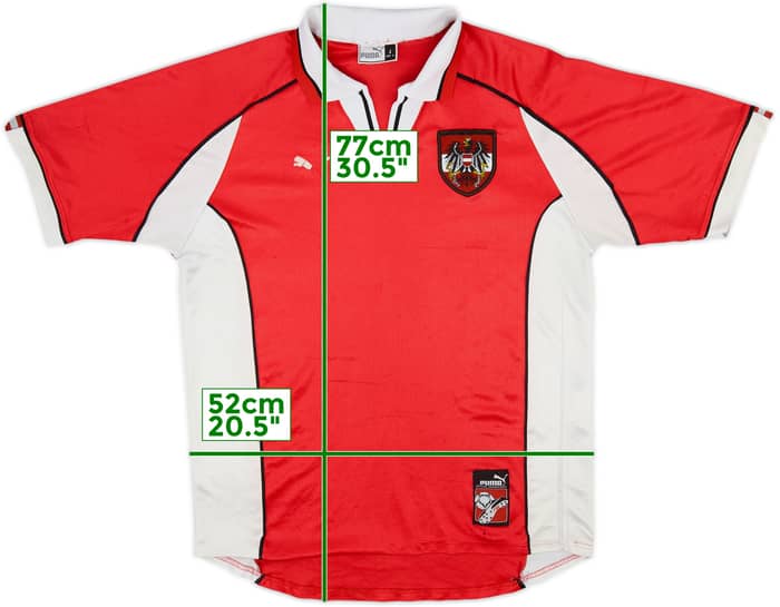 1998 Austria Away Shirt - 4/10 - (L)