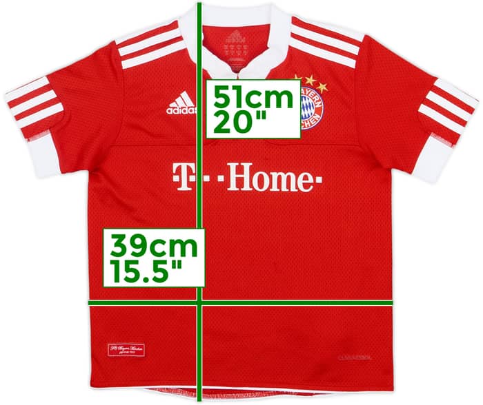 2009-10 Bayern Munich Home Shirt - 8/10 - (S.Boys)
