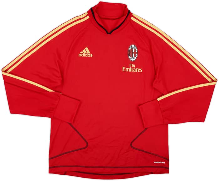 2010-11 AC Milan adidas Formotion Drill Top - 8/10 - (L)