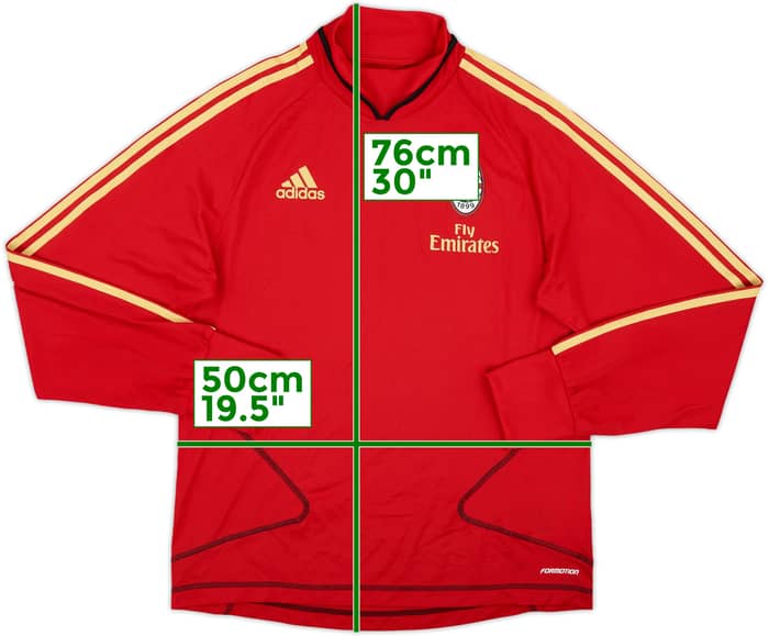 2010-11 AC Milan adidas Formotion Drill Top - 8/10 - (L)