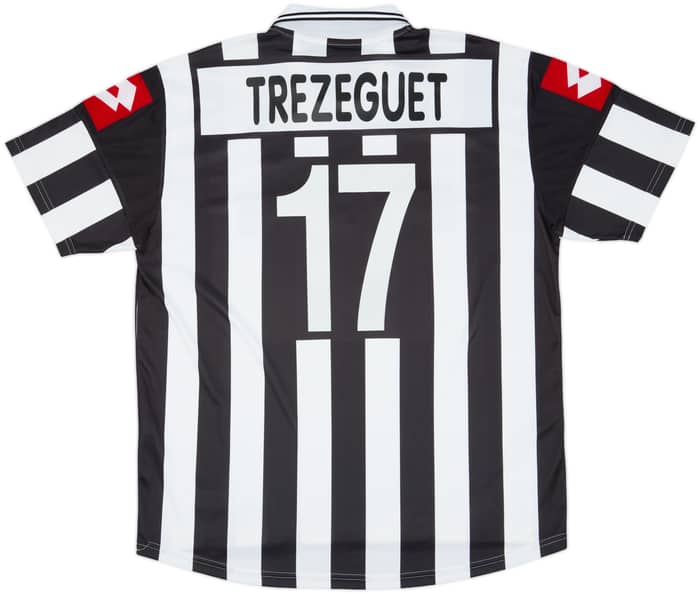 2001-02 Juventus Home Shirt Trezeguet #17 - 8/10 - (XXL)