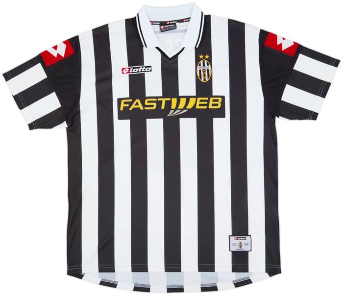 2001-02 Juventus Home Shirt Trezeguet #17 - 8/10 - (XXL)