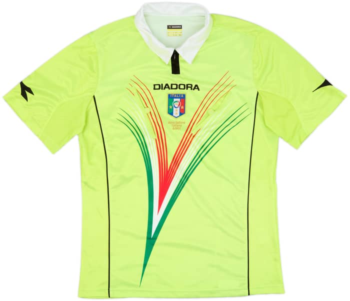 2011-12 Italy Diadora Referee Shirt - 9/10 - (M)