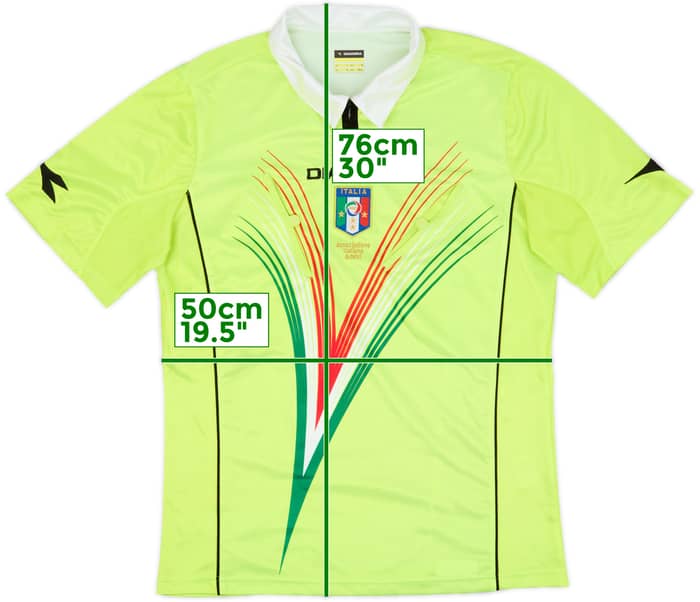 2011-12 Italy Diadora Referee Shirt - 9/10 - (M)