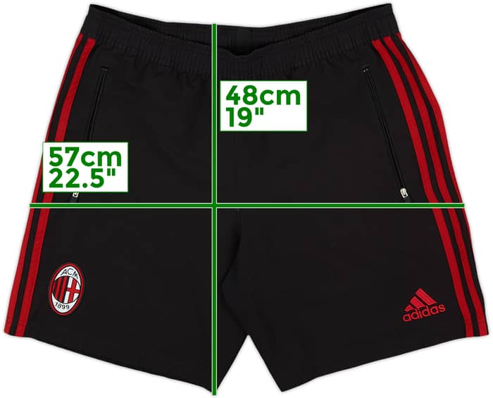 2013-14 AC Milan adidas Training Shorts - 5/10 - (M/L)