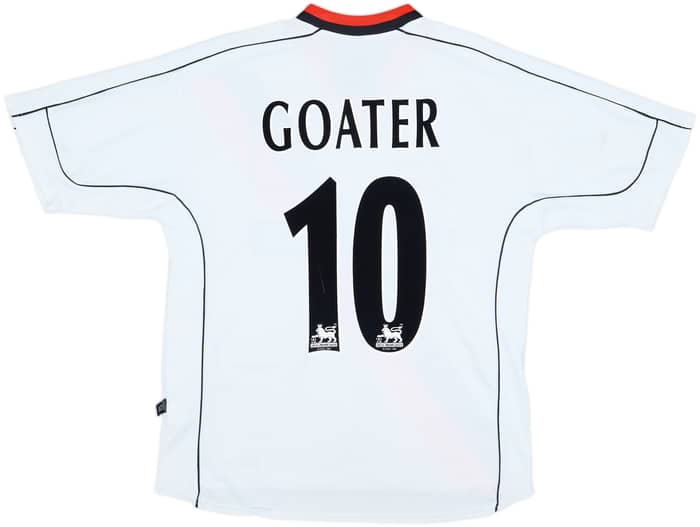 2002-03 Manchester City Away Shirt Goater #10 - 6/10 - (S)