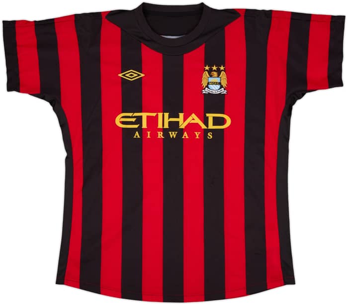 2011-12 Manchester City Away Shirt Kun Aguero #16 - 8/10 - (L)