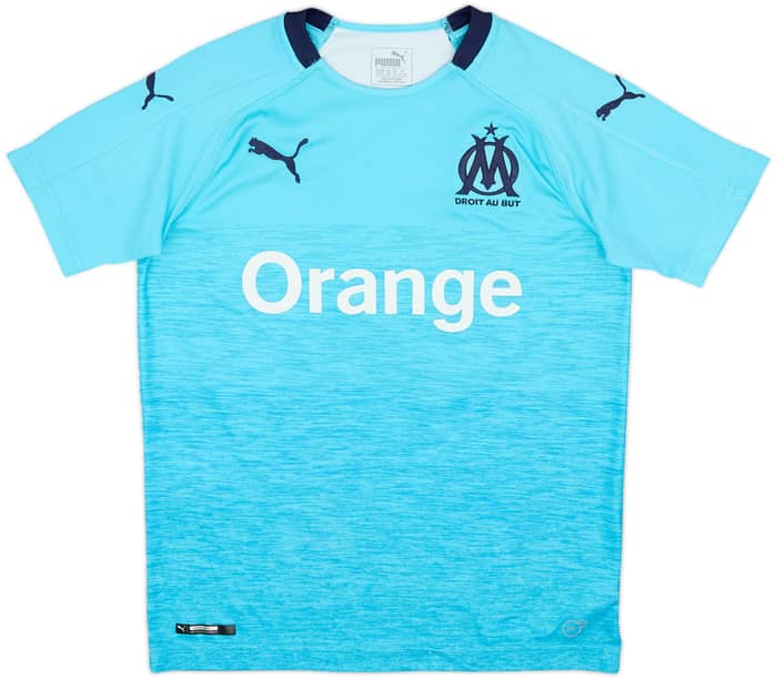 2018-19 Olympique Marseille Third Shirt - 8/10 - (L.Boys)