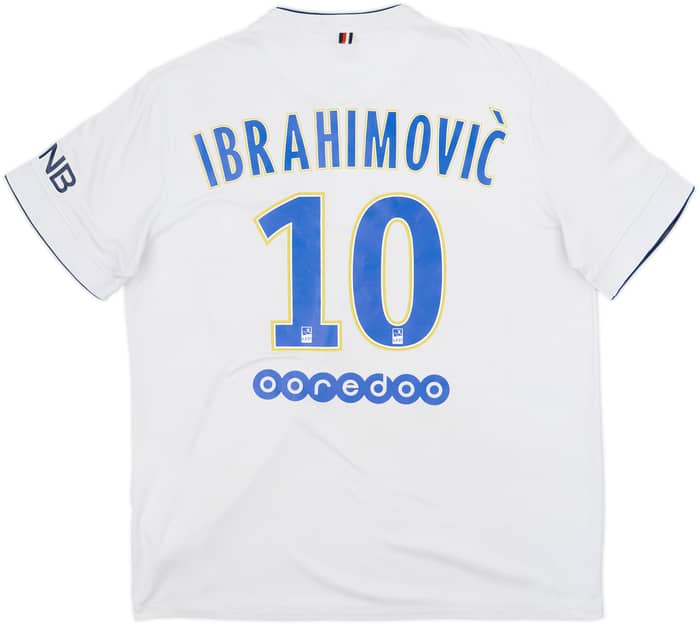 2014-15 Paris Saint-Germain Away Shirt Ibrahimovic #10 - 4/10 - (XL)