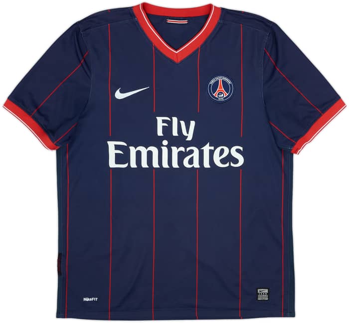 2009-10 Paris Saint-Germain Home Shirt Makelele #4 - 7/10 - (M)