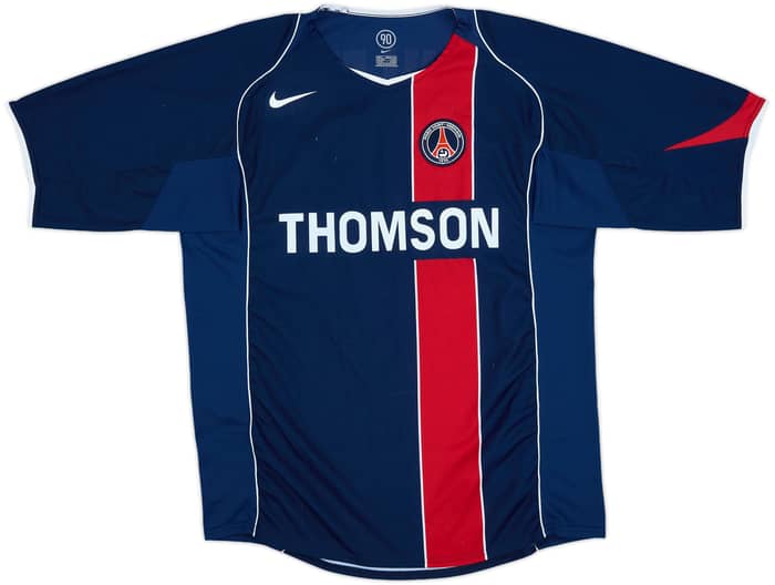2004-05 Paris Saint-Germain Home Shirt Pauleta #9 - 7/10 - (L)