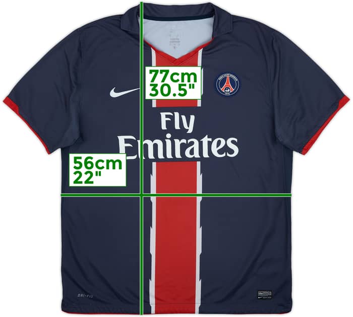 2010-11 Paris Saint-Germain Away Shirt - 5/10 - (XL)