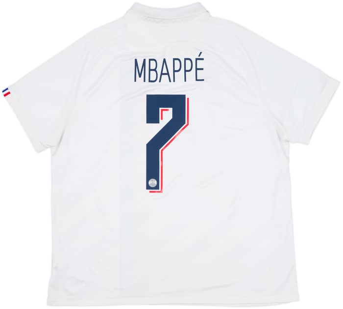 2019-20 Paris Saint-Germain Third Shirt Mbappe #7 - 6/10 - (XXL)