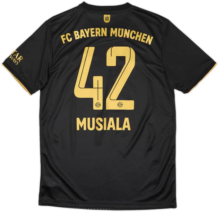 2021-22 Bayern Munich Away Shirt Musiala #42 (M)