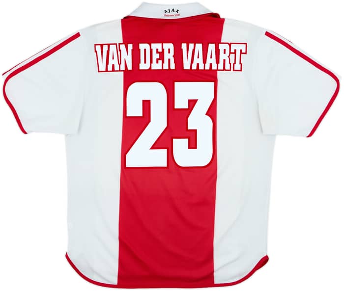 2000-01 Ajax Centenary Home Shirt Van Der Vaart #23 - 5/10 - (L)