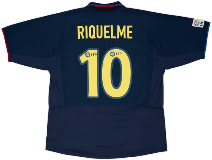 2002-03 Barcelona Away Shirt Riquelme #10 - 8/10 - (XL)