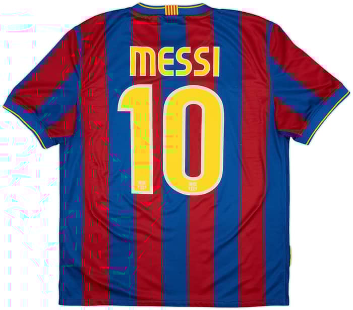 2009-10 Barcelona Home Shirt Messi #10 - 7/10 - (M)