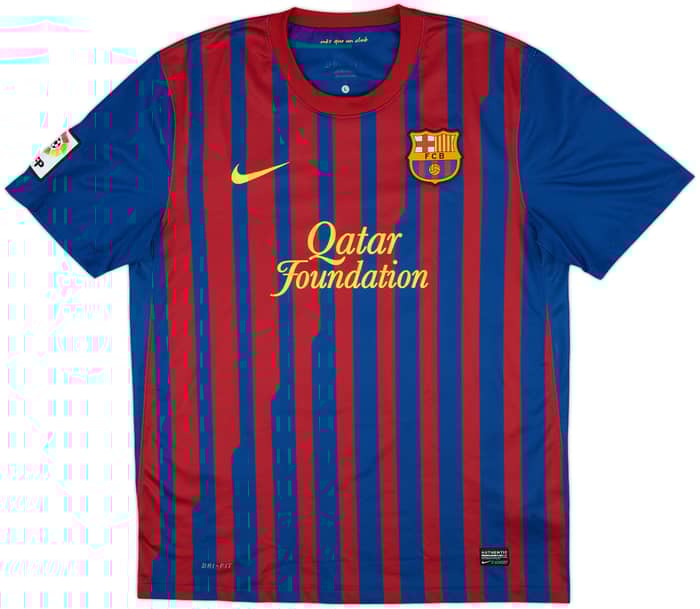 2011-12 Barcelona Home Shirt Messi #10 - 8/10 - (L)