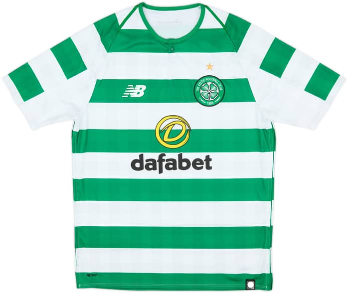 2018-19 Celtic Home Shirt - 10/10 - (S)