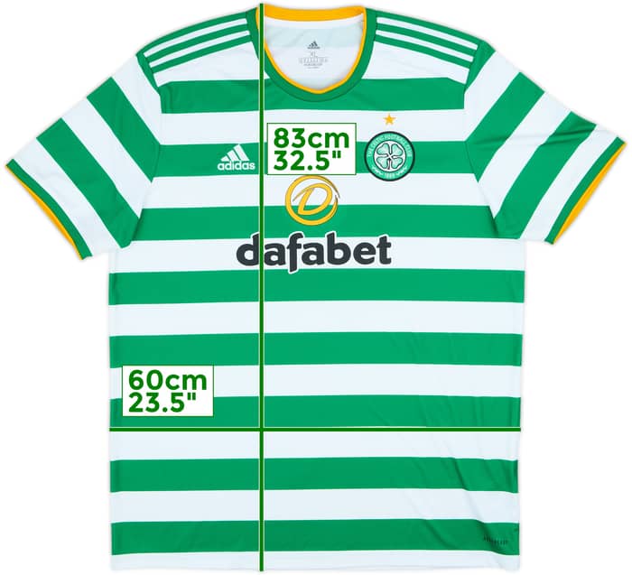 2020-21 Celtic Home Shirt - 9/10 - (XL)