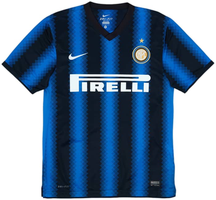 2010-11 Inter Milan Home Shirt Sneijder #10 - 8/10 - (M)
