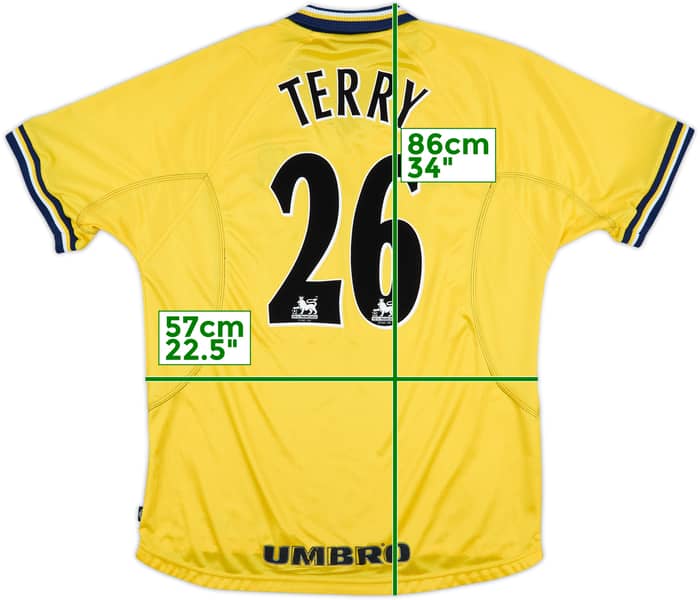 1998-00 Chelsea Third Shirt Terry #26 - 6/10 - (XL)