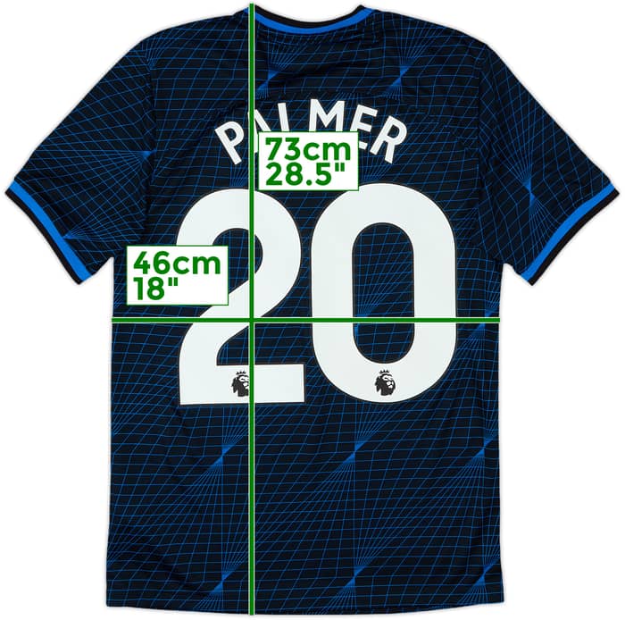 2023-24 Chelsea Away Shirt Palmer #20 - 10/10 - (S)