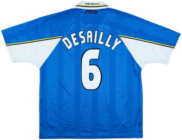 1997-99 Chelsea Home Shirt Desailly #6 - 8/10 - (XXL)