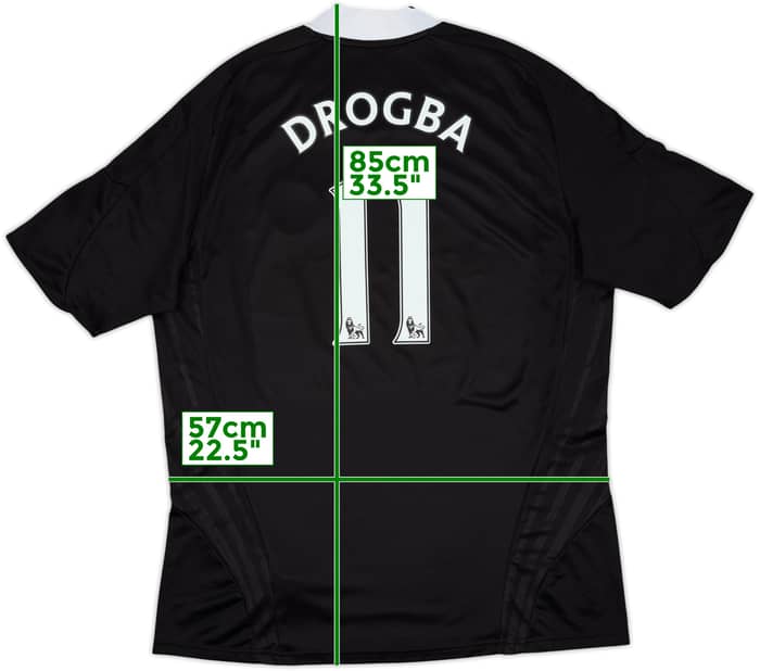 2008-09 Chelsea Away Shirt Drogba #11 - 7/10 - (XL)