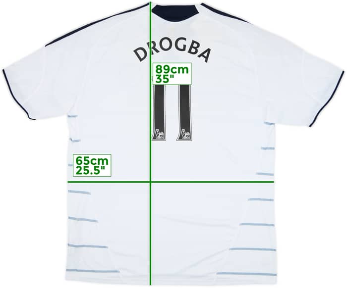 2009-10 Chelsea Third Shirt Drogba #11 - 7/10 - (3XL)