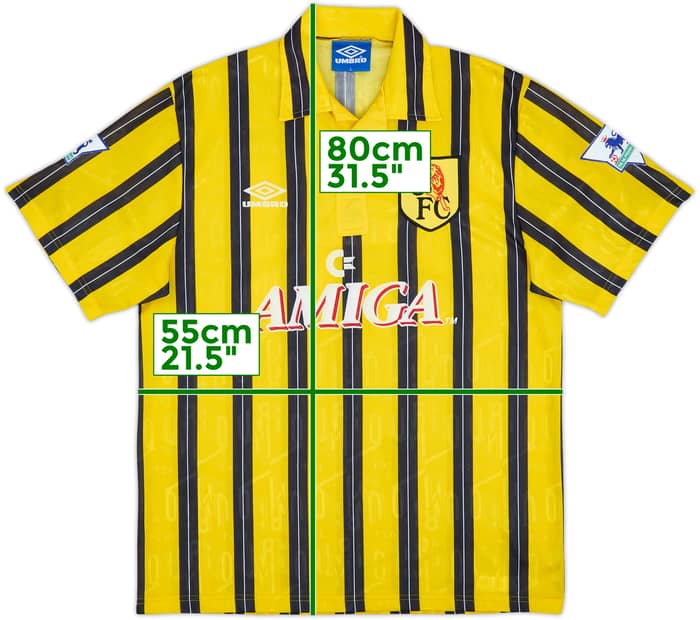 1993-94 Chelsea Third Shirt Burley #24 - 5/10 - (L)