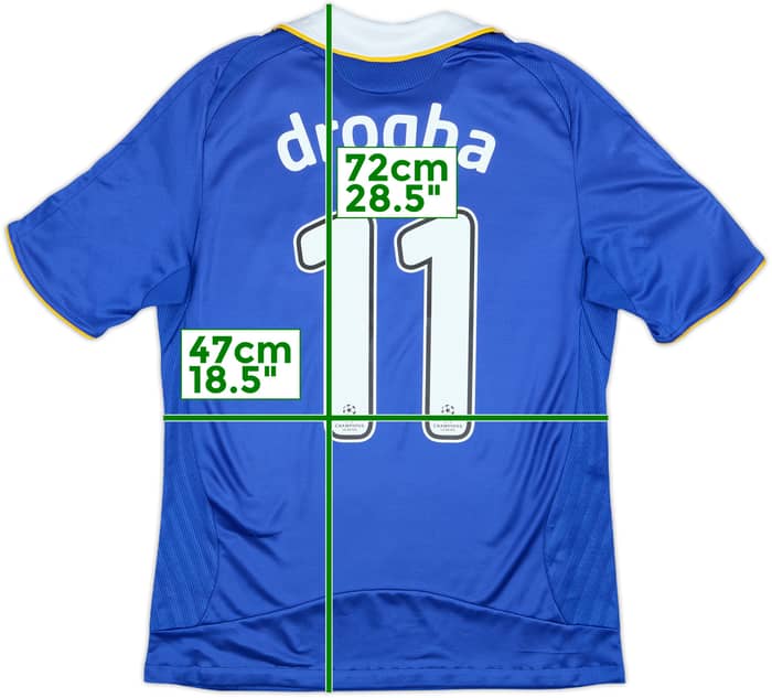 2008-09 Chelsea Home Shirt Drogba #11 - 8/10 - (S)