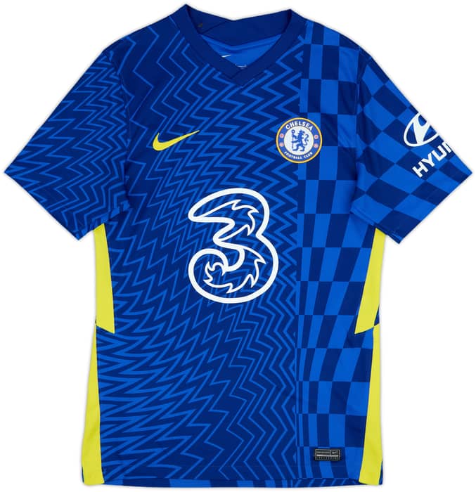 2021-22 Chelsea Home Shirt Mount #19 - 6/10 - (S)
