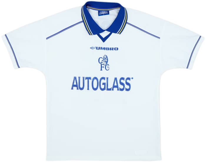1998-00 Chelsea Away Shirt Zola #25 - 6/10 - (M)