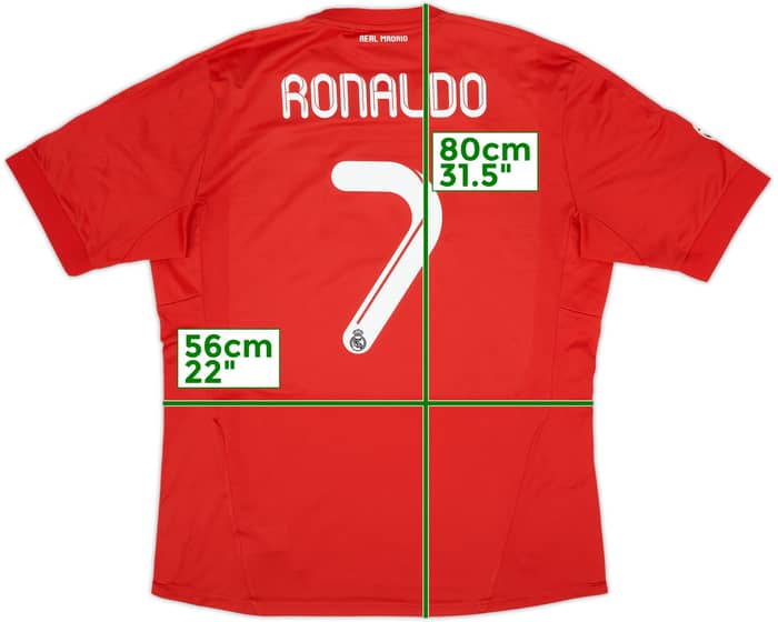 2011-12 Real Madrid Third CL Shirt Ronaldo #7 - 5/10 - (XL)