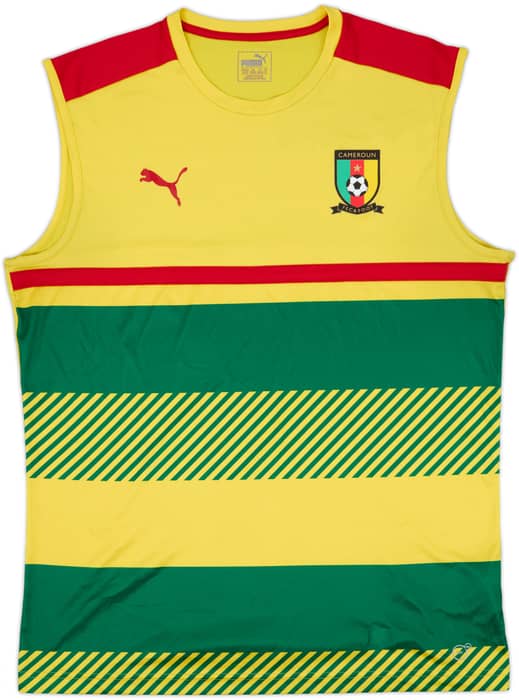2016-18 Cameroon Puma Training Vest - 8/10 - (XL)