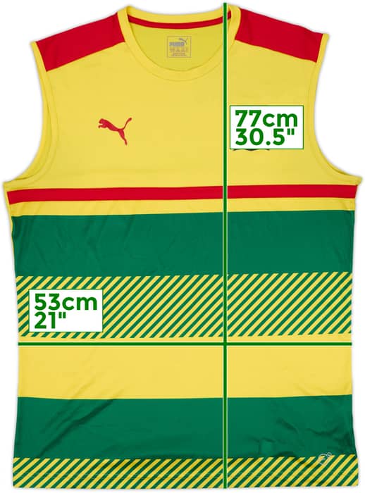 2016-18 Cameroon Puma Training Vest - 8/10 - (XL)