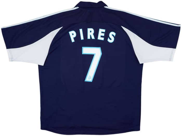 1999-00 Olympique Marseille Away Shirt Pires #7 - 8/10 - (XL)