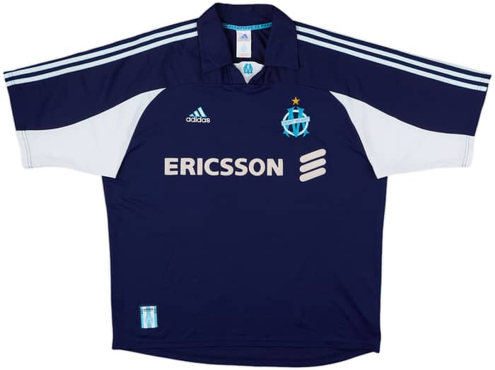 1999-00 Olympique Marseille Away Shirt Pires #7 - 8/10 - (XL)