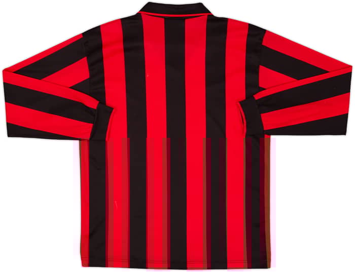 1994-95 AC Milan Home L/S Shirt - 5/10 - (XL.Boys)