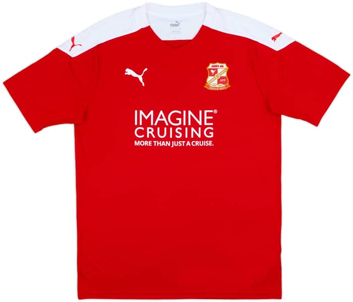 2020-21 Swindon Home Shirt - 7/10 - (L)