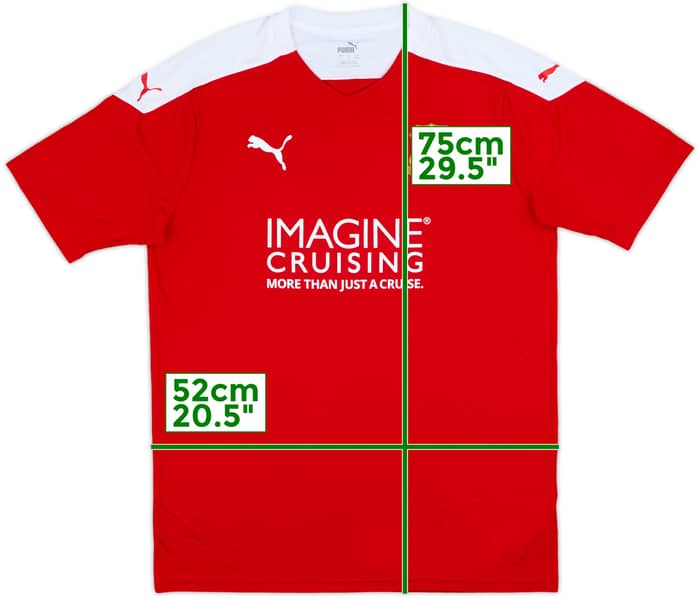 2020-21 Swindon Home Shirt - 7/10 - (L)